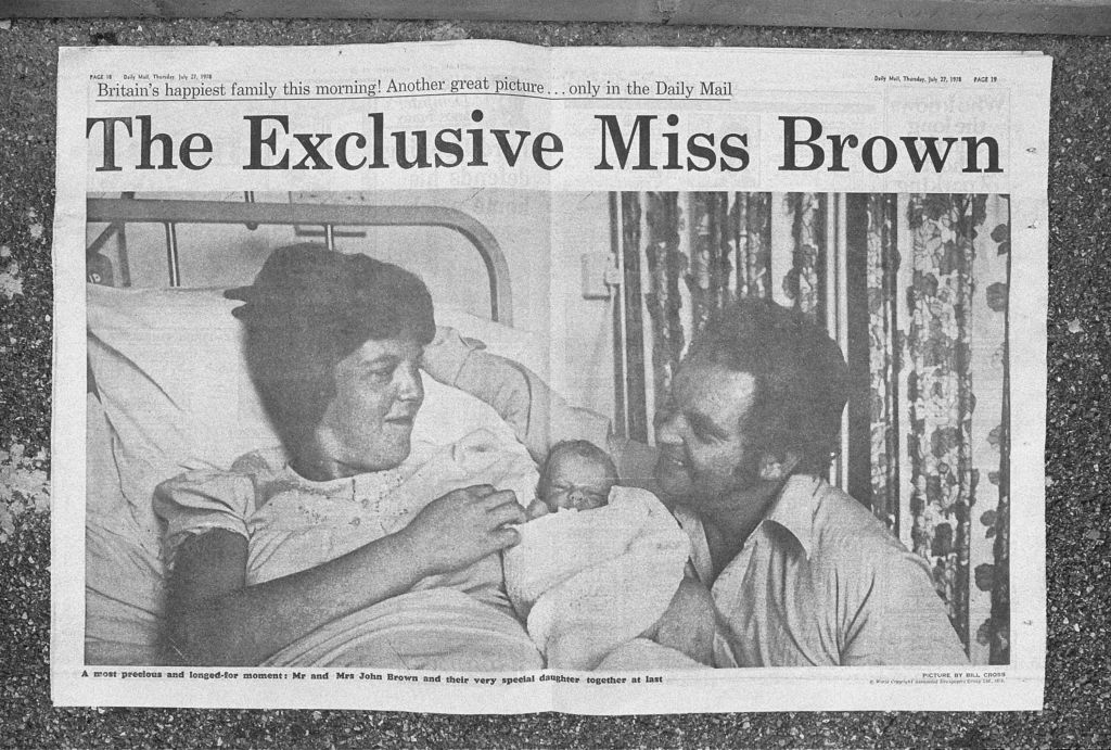 Louise Brown, first IVF baby